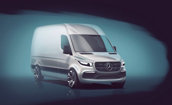 Mercedes показал внешность нового Sprinter