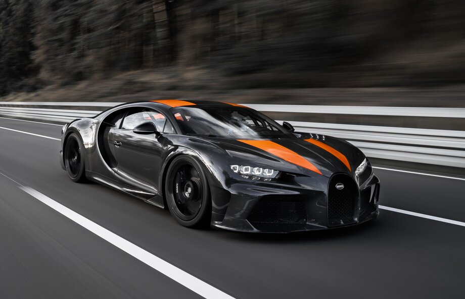 Bugatti Chiron поставил рекорд скорости