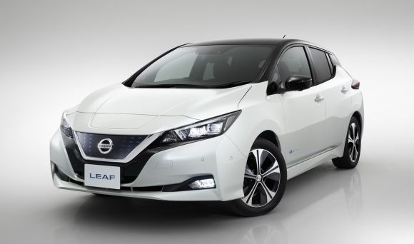 Nissan представил электрокар Leaf