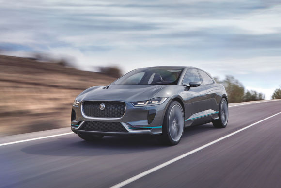 Jaguar представил электрический кроссовер