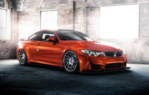 BMW M4 получил тюнинг от Liberty Walk