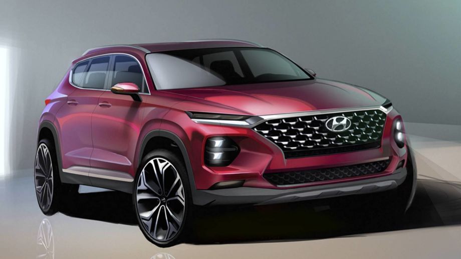 Hyundai показал дизайн нового Santa Fe