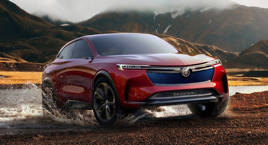 Buick показал электрический кроссовер