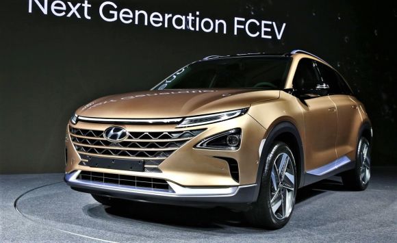 Hyundai показала водородный кроссовер