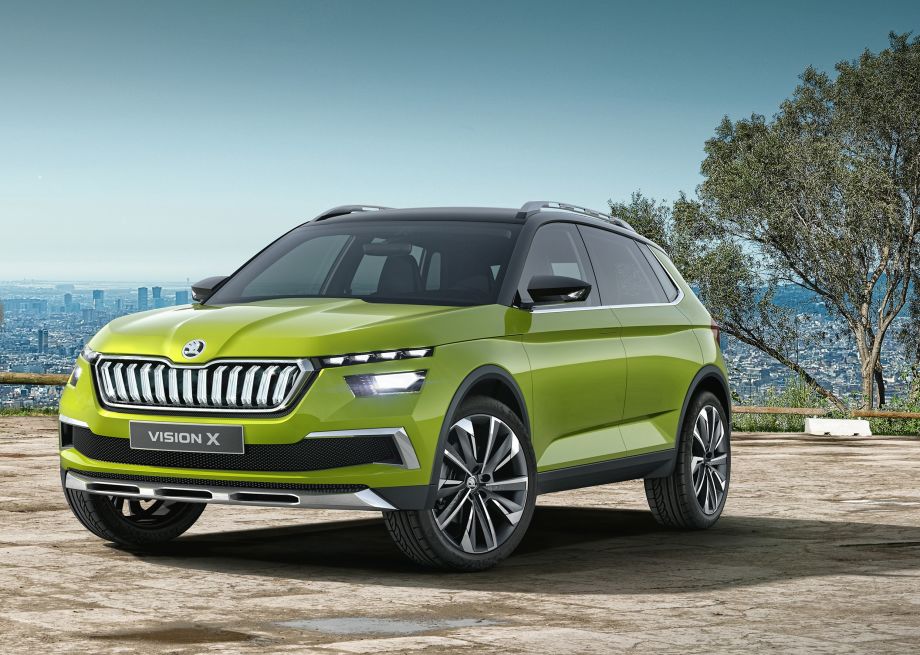 Skoda представила кроссовер Vision X Concept