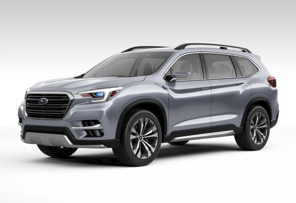 Subaru показала большой кроссовер