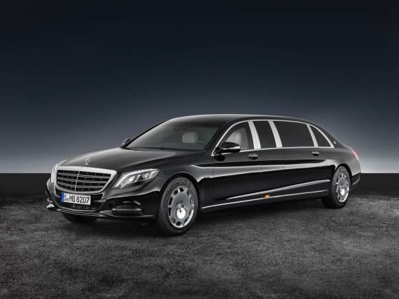 Mercedes показал бронированный лимузин