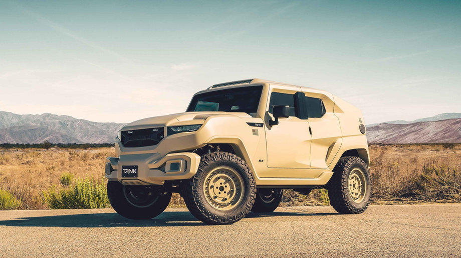 Rezvani Tank hərbi versiyada