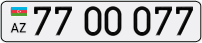 77OO077